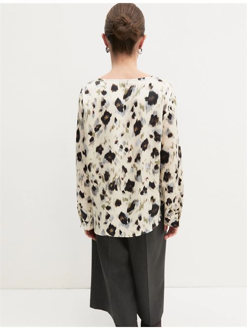 Blusa in twill stampato EMME MARELLA | EMMREGNO131/004